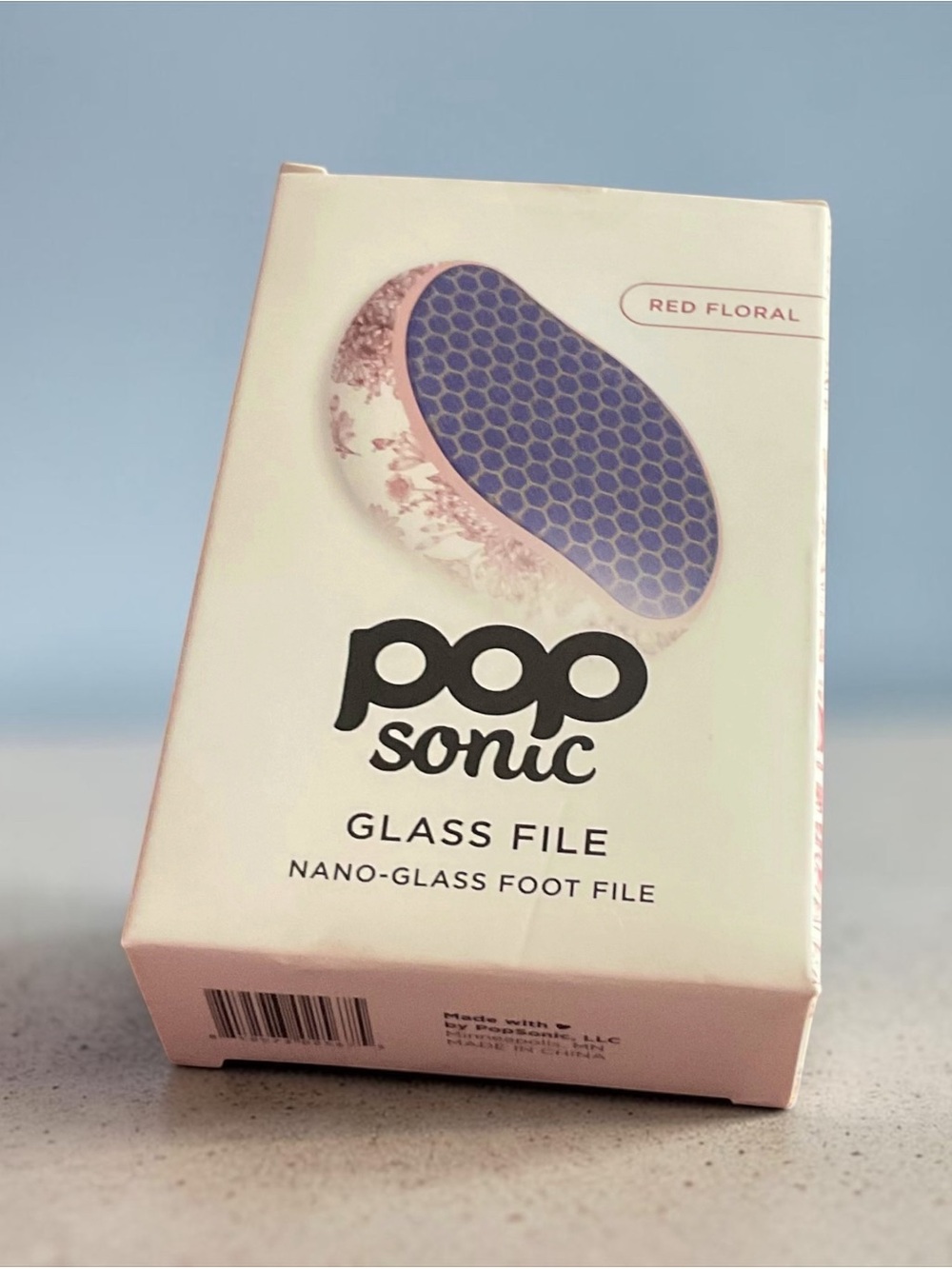 PopSonic Glass Foot File Glass File Nano Device